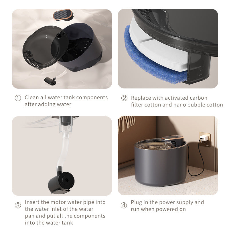 💧 NexPaw AquaFlow™ Smart Pet Fountain